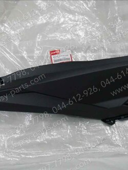 ฝาครอบข้างขวา CLICK 125/15 แท้ๆ สีดำด้าน 83500-K59-A10ZS 