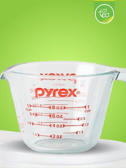 ถ้วยตวง แก้วตวง Pyrex เหยือกตวง ถ้วยชงเครื่องดื่ม มีสเกล ขนาด 250 ml บรรจุ 1 ชิ้น