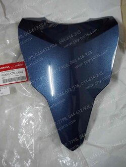 ฝาครอบแตร CLICK 125-I แท้ๆ สีน้ำเงิน 64302-KZR-700ZJ 