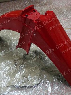 บังโคลนหน้า Y 111, MATE ALFA, RAINBOW (T) สีแดง (Y44)