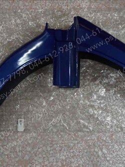 บังโคลนหน้า Y 111, MATE ALFA, RAINBOW (T) สีน้ำเงิน (ZG)