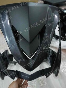 บังลม MIO ไฟล่าง แท้ๆ สีเทา/ดำ 4C9-F8311-00-0X Yamaha 