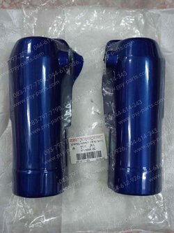 ฝาข้างโช้คหน้า Y 111, RAINBOW (T) สีน้ำเงิน-ZG 