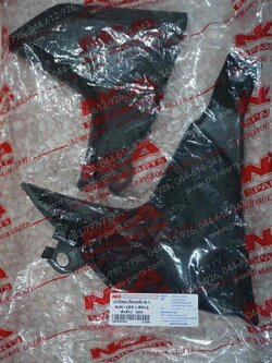 ฝาปิดตะเกียบหลัง WAVE 125-I/12 (T) สีดำด้าน 