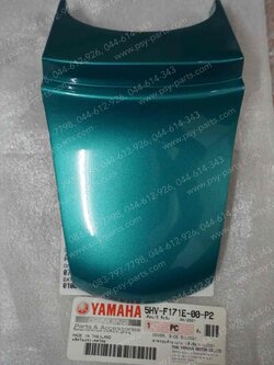 ฝาปิดท้ายเบาะ FRESH แท้ๆ สีเขียว 5HV-F171E-00-P2