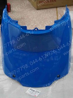 ฝาครอบใต้เบาะ SCOOPY/12 (T) สีน้ำเงิน (B214) 