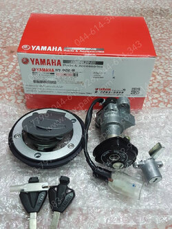 สวิทช์กุญแจ MT 15 แท้ๆ + ฝาถังน้ำมัน B7D-XH252-00