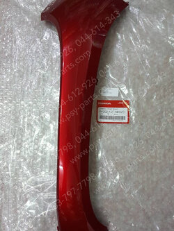 บังลม-ซ้าย SCOOPY/21 แท้ๆ สีแดงบรอนซ์ (R340) 64202-K2F-N00ZC Honda