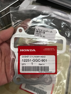 ปะเก็นฝาสูบ ZOOMER-X, MOOVE แท้ๆ 12251-GGC-901