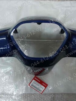 เสื้อไฟหน้าตัวบน DREAM 110-I (DREAM SUPER CUB) แท้ๆ สีน้ำเงินเข้ม (329) 53205-KZV-T00YD 