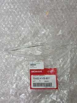 ฝาไฟเลี้ยว CLICK แท้ๆ หน้า-ซ้าย 33452-KVB-901