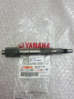 แกนเฟืองคลัทช์ GT 125, FINO 125 แท้ๆ 16 ฟัน 2PH-E6111-00