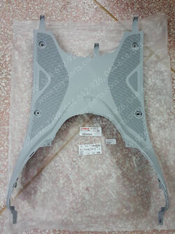 แผงรองพักเท้าหน้า FILANO 125, GRAND FILANO แท้ๆ สีเทาอ่อน 2BL-F7481-20