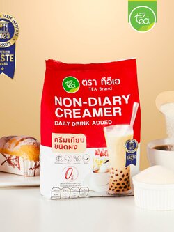 ครีมเทียม ครีมเมอร์ ผงชงชา 850 กรัม ผงครีมนม Non-Diary ชานมไข่มุก ผงครีมเทียม ผงครีมเมอร์ ผงแทนนมสด ตรา ทีอีเอ