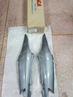 ฝาครอบข้างซ้าย-ขวา WAVE 100/05 (T) สีเทา 262 (H43) 