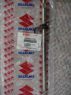 แกนเกียร์ SMASH 115-I แท้ๆ 25510B22J00N000, 25510-22J00-000 