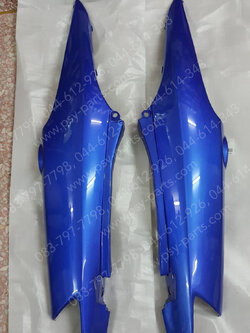 ฝาครอบข้างซ้าย-ขวา WAVE 100/05 (T) สีน้ำเงิน (B325) 