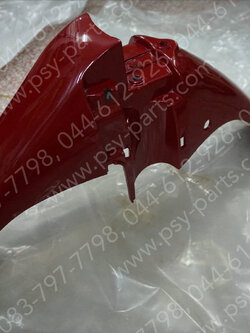 บังโคลนหน้า SMART 120 แท้ๆ สีแดงสด C5004V014-BR1