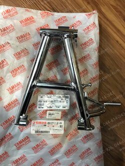 ขาตั้งคู่ X 1R135 แท้ๆ (อะไหล่แต่ง) โครเมี่ยม 4S3-F7111-Q1-CR