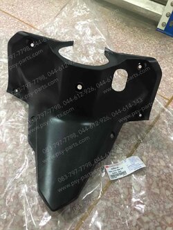 คอนโซลกลาง/บน WAVE 110-I/12 (T) สีดำด้าน 