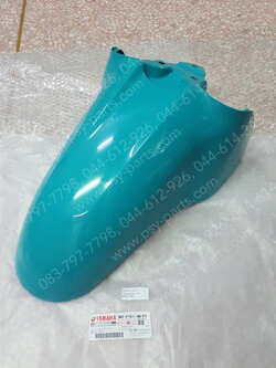 บังโคลนหน้า FAZZIO แท้ๆ สีเขียว TURQUOISE (1754) BKF-F1511-00-P3