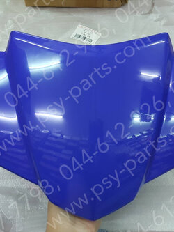 ฝาครอบแฮนด์-หน้า CLICK (ดรัมเบรค) (T) สีน้ำเงิน (B378) 