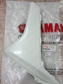 ฝาข้างพักเท้า-ซ้าย NMAX แท้ๆ สีขาว 2DP-F171L-00-P1 