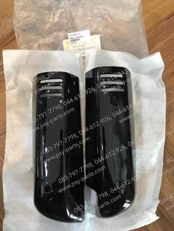 ฝาข้างโช้คหน้า CRYSTAL (T) สีดำประกาย (S45) 