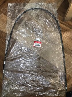 สายเบรคหลัง ZOOMER/15 แท้ๆ ด้านล่าง (ยาว) 43450-K20-911 