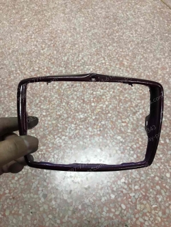 ขอบไฟหน้า RC 80, RC 100 สีม่วงเข้ม (สินค้ามีรอยถลอก แนะนำให้นำไปทำสีใหม่) 