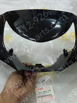 เสื้อไฟหน้าตัวหน้า STEP (ดิสก์เบรคใหม่) แท้ๆ สีดำ 56311-46G31-YNR 