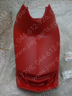 ฝาครอบใต้เบาะ MIO 115-I แท้ๆ สีแดงส้ม 54S-F172W-10