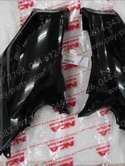 ฝาครอบข้างซ้าย-ขวา DREAM 110-I (DREAM SUPER CUB) (T) สีดำ (A35) 