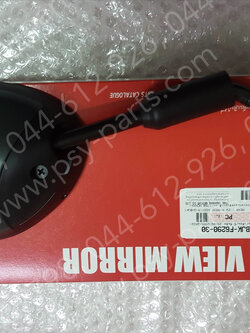 กระจกส่องหลัง FILANO/HYBRID CONNECTED แท้ๆ ขวา-สีเทาดำด้าน (1760) BJK-F6290-30