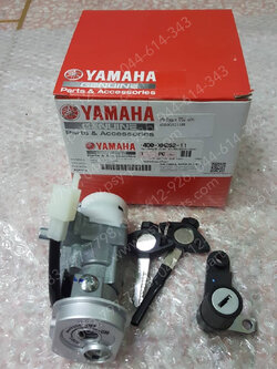 สวิทช์กุญแจ FINO, MIO ไฟล่าง, MIO ไฟคู่ แท้ๆ + ล็อคเบาะ 4D0-XH252-11