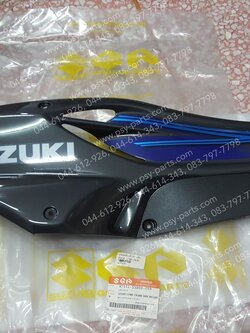 ฝาครอบข้างเล็ก/ขวา HAYATE แท้ๆ สีเทา รถสีน้ำเงิน/ดำ 47101-13H00-C59