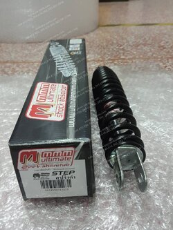 โช้คอัพหลัง STEP 125 (MMM) สปริงดำ