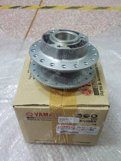 ดุมล้อหน้า FINO-I แท้ๆ สีเทา 3 รู 54S-F5111-00-35