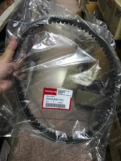 สายพาน PCX 150/2017 (รุ่นไฟ LED) แท้ๆ 23100-K97-T01