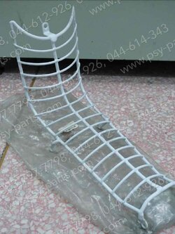 กันลาย BELLE/SL หุ้มพลาสติก สีขาว