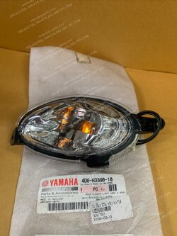 ไฟเลี้ยว FINO แท้ๆ หลัง-ขวาใส 4D0-H3340-10