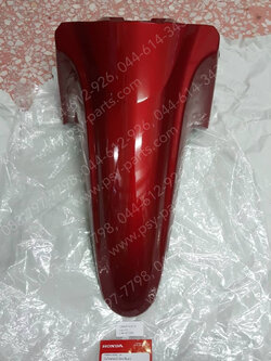 บังโคลนหน้า WAVE 110-I/21 แท้ๆ สีแดงบรอนซ์ (372) 61100-K2J-T10ZA