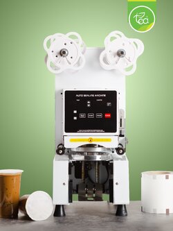 เครื่องซีล ฝาแกัวพลาสติก ปาก95 ระบบอัตโนมัติ Automatic Sealing Machine 280W รุ่น TEA-KSeries