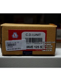 กล่อง CDI WAVE 125 (T) รุ่นไมล์ไฟฟ้า แจ็ค 6 สาย