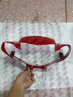 เสื้อไฟหน้าตัวหน้า SPARK NANO ดิสก์เบรค แท้ๆ สีแดง 50S-F6143-00-P0