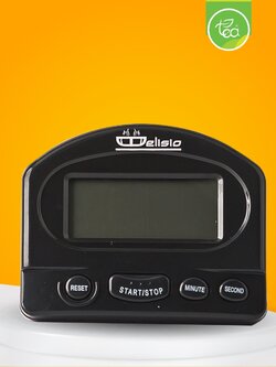 นาฬิกาจับเวลา Timer สีดำ นาฬิกาจับเวลาทำอาหาร บรรจุ (1 / เครื่อง) จำหน่ายโดย ทีอีเอ