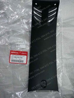 คอนโซลกลาง SUPER CUB/ไฟกลม แท้ๆ 81136-K76-T60 