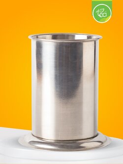 กระบอกใส่ช้อนคนเหล็ก กระบอกใส่อุปกรณ์ ช้อนส้อม Can สแตนเลสทรงกระบอก Stainless Can บรรจุ 1ชิ้น