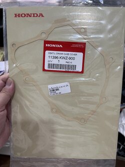 ปะเก็นฝาจานไฟ WAVE 110-I/AT แท้ๆ 11396-KWZ-900