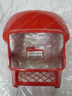 หน้ากากไฟหน้า MTX 125R แท้ๆ สีแดง 613A0-KE1-030ZD